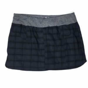 Mondetta Large Skort Activewear Black Gray Pocket
